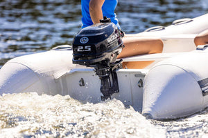 Suzuki 2.5 HP on Dinghy