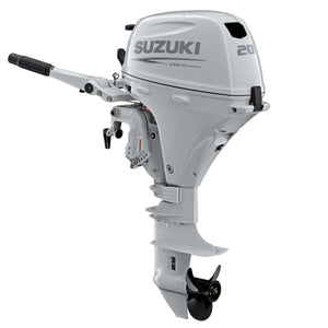 Suzuki 20 HP White Tiller Diagonal